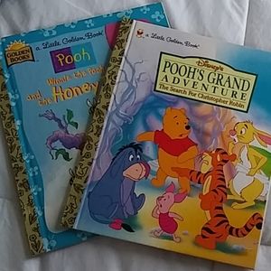 Two Winnie the Pooh Little Golden Books